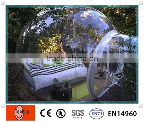 Customized inflatable bubble tent camping,house tent inflatable clear dome tent