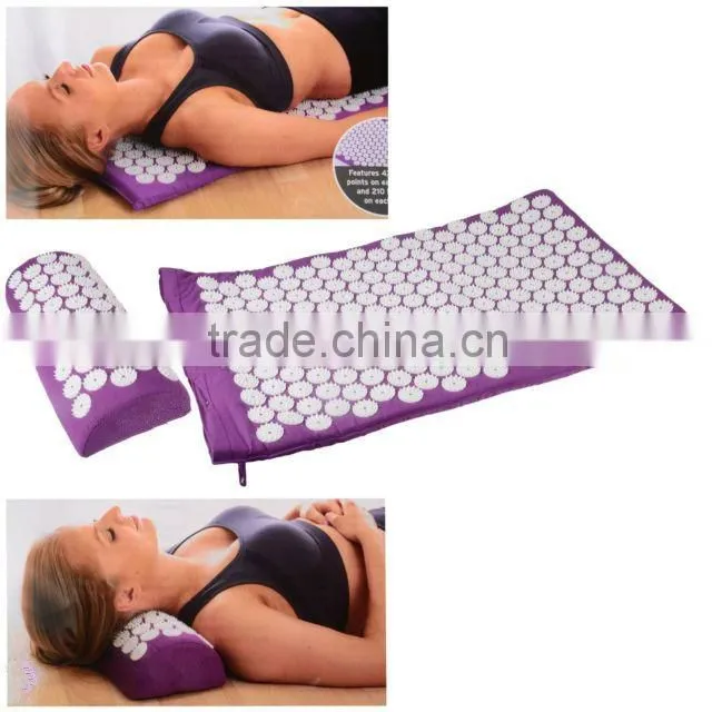 High quality perfect back support massage acupressure pillow