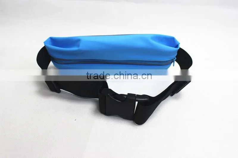 2016 factory custom waterproof neoprene waist bag for iphone 6