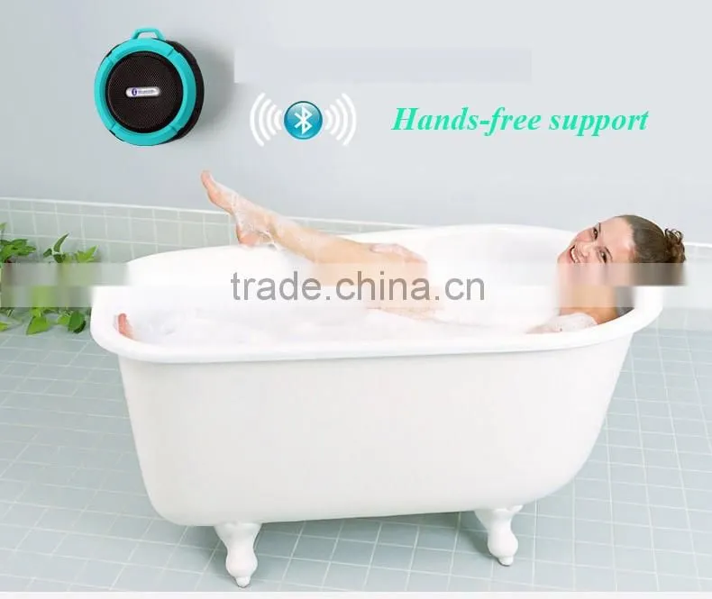 My vision Portable Wireless Bluetooth Speaker C6 Waterproof With One Year Warranty 2016 New Products