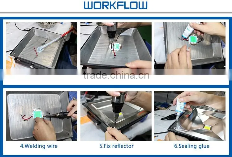 SMT 2 warranty years Hot 130w led flood lighting fixture With High Quality