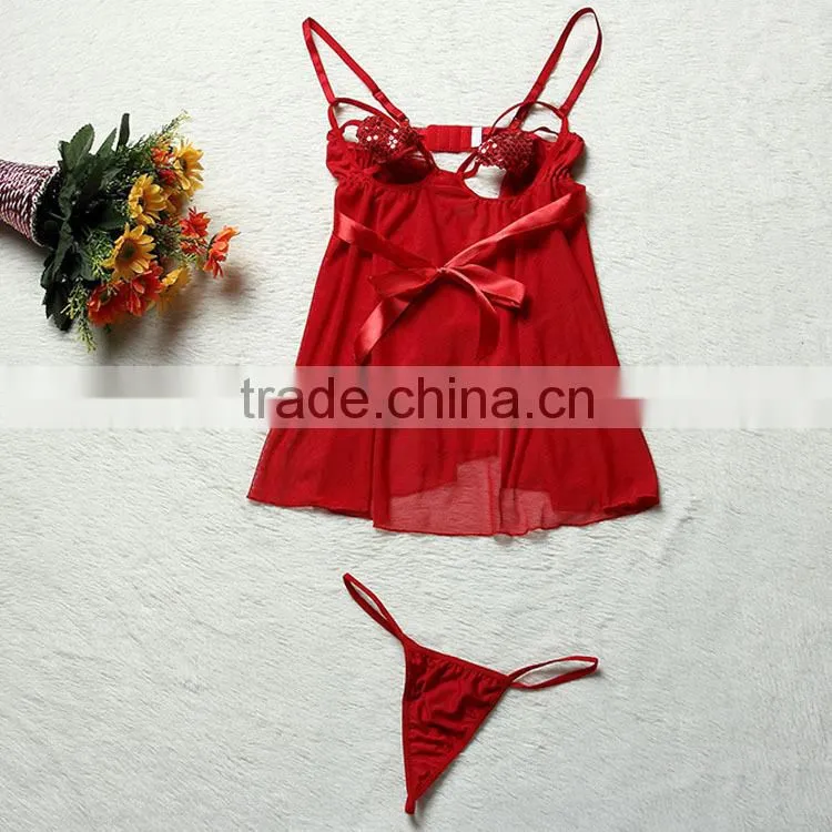 sexy lingerie hot seling in china