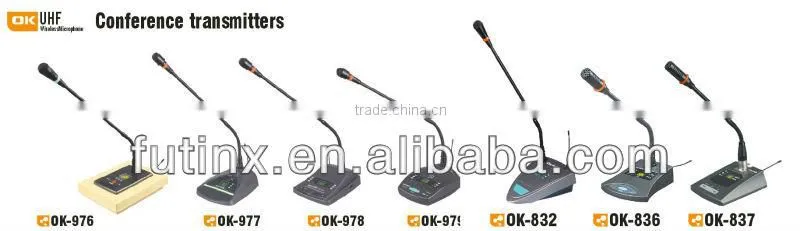 karaoke microphone/multi-channel wireless microphone/4 channels wireless microphone