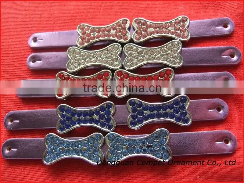 Produce 10 mm slide charm bone DIY zinc alloy accessories