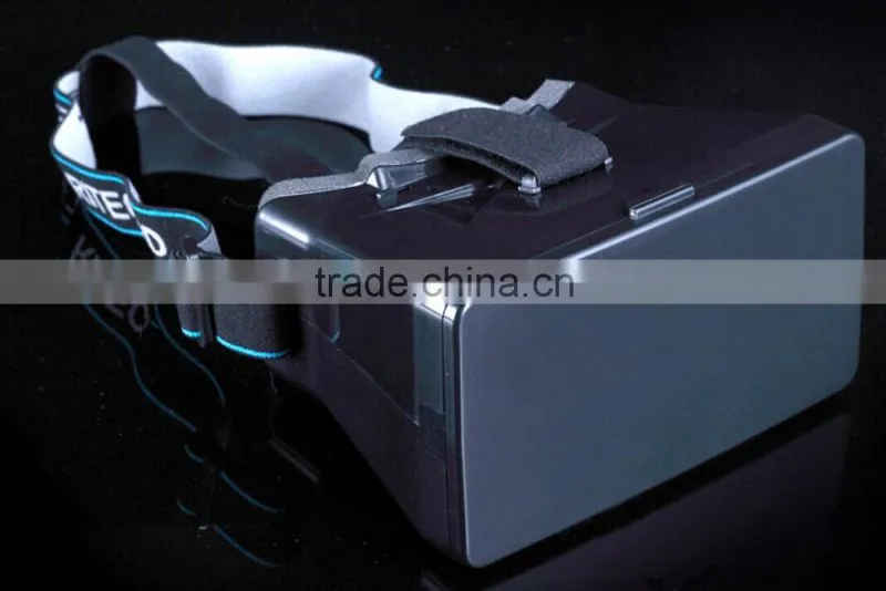High Quality ABS material Virtual Reality VR Mobile Phone 3D Glasses 3D Movies Games With Resin Lens For 3.5 to 5.6" Smartphone