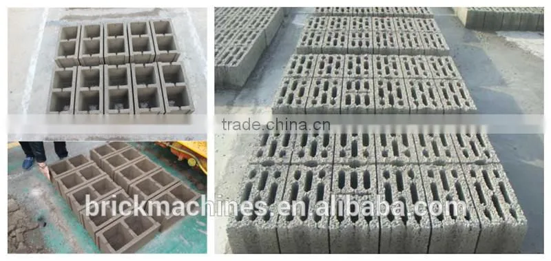 FL10-15 egg laying hollow brick making machine ,concrete molds
