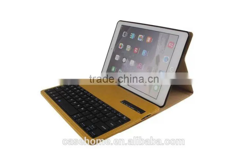 Flip Leather Case for Ipad Air 2 Bluetooth Keyboard Case for Ipad 6