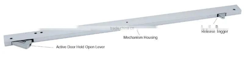 42 inch Active Door Hold Open Release Trigger Surface Mounted Coordinator
