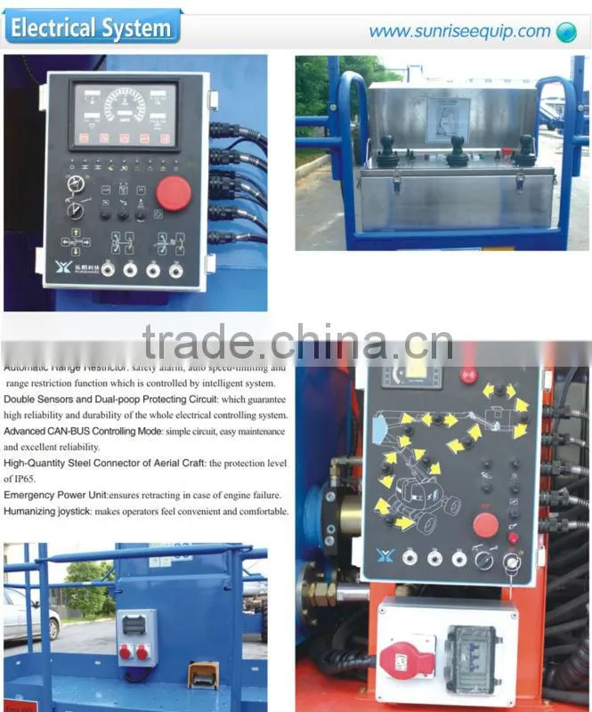 self-propelled articulated boom lift