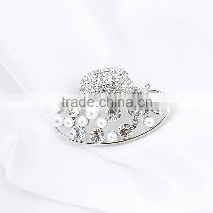 Handmade Hats Crochet Brooch