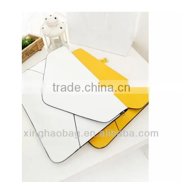 Envelope bag leather tote bag handbag 2014 from factory