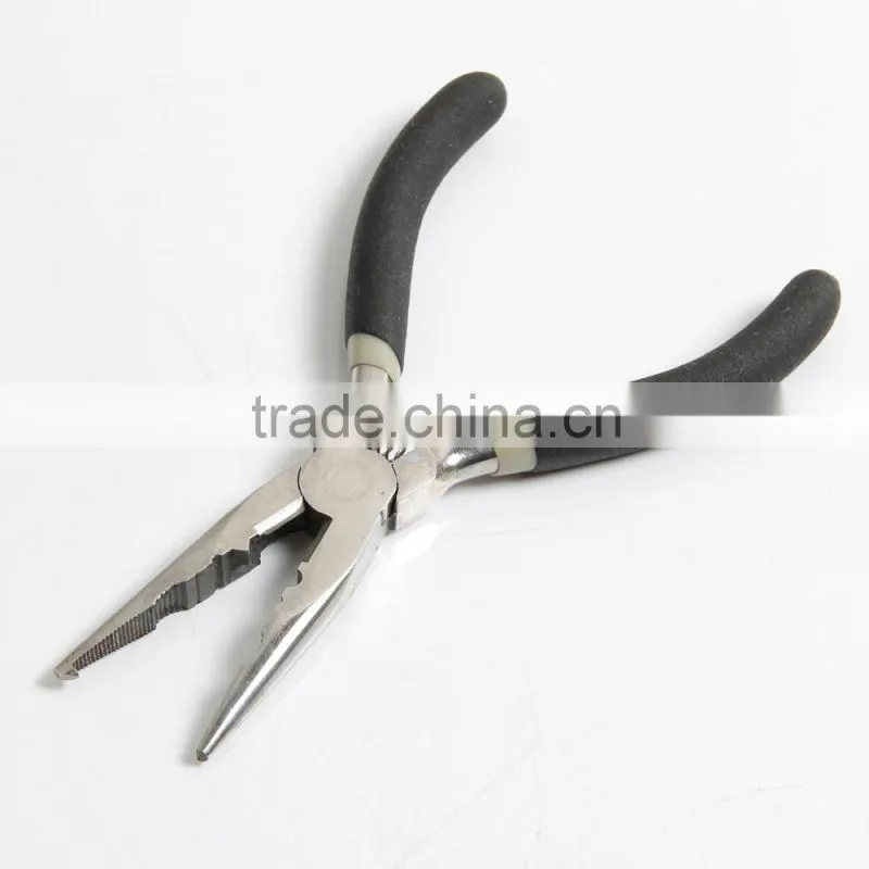 2016 hot selling Stainless steel hair extension pliers Function Clamp Plier Metal Micro Plier