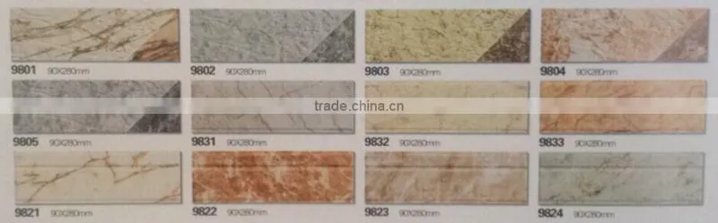 6D HD inkjet tile for outdoor wall 90x280mm