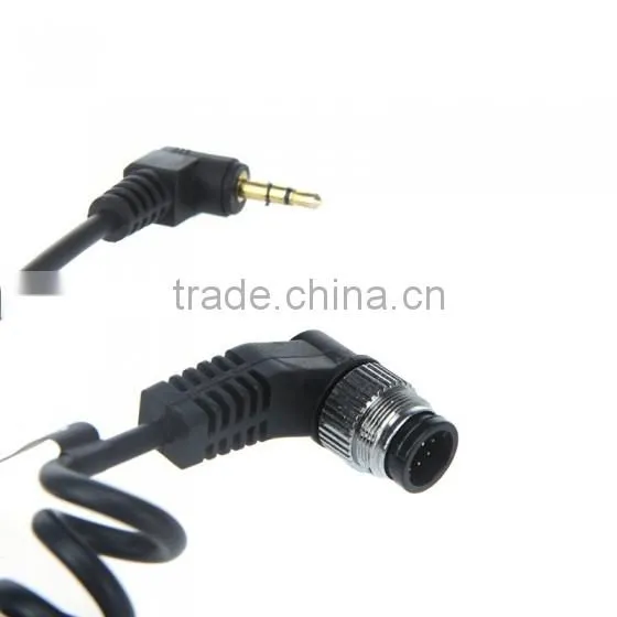 2.5mm Camera Remote spring Cable 1N for Nikon D4,D3X,D3,D700,D800,D800E,D700, D300S, D300, D200, for Fujifilm S5 Pro,S3 Pro....