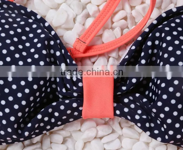 White spot sexy bikini girl
