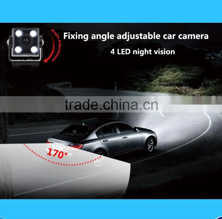 2015 new product night vision angle adjustable rear truck camera for car truck