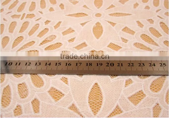 Alibaba most popular wholesale french lace fabric 2016 for wedding embroidered french tulle lace fabric