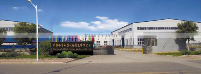 Corrugated iron roofing sheet roll forming making machine made in China