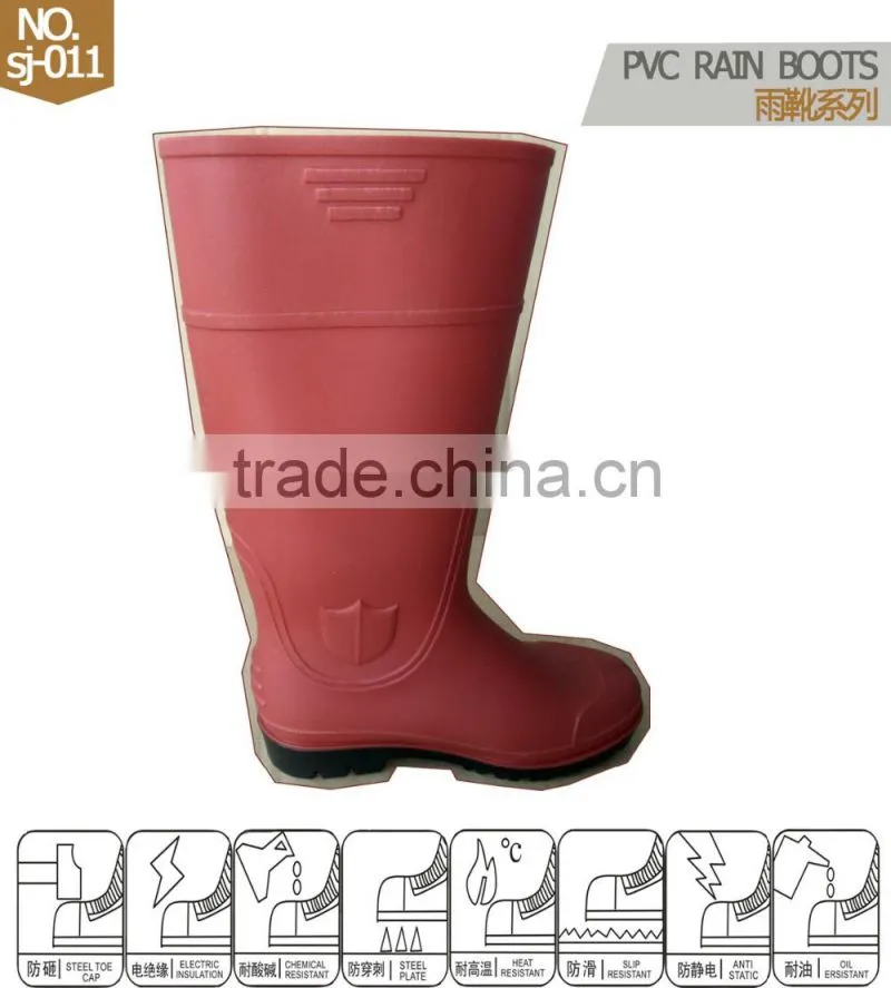 Fashion rain boots,high heel wellington boots,rain boots custom RB001
