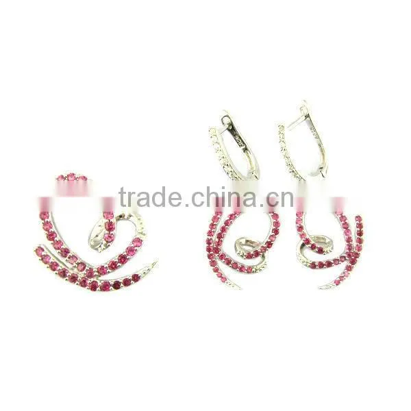 Fashion Jewelry Sets Silver Jewelry Sets