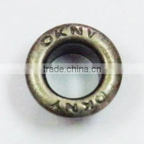 Nickel-free Plating metal grommet for shoes and handbag