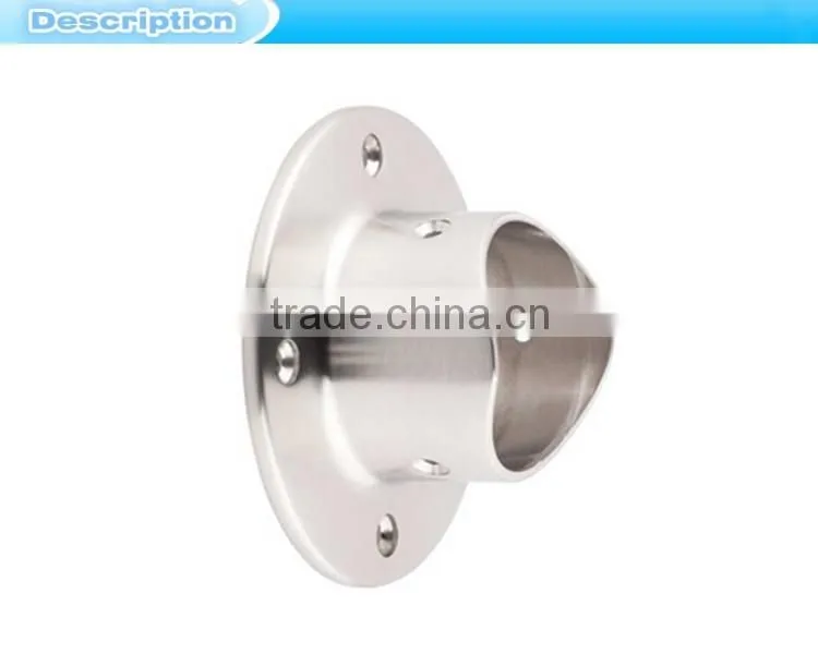 handrail stainless steel flange protective cap