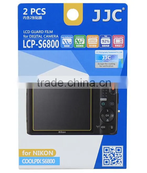 LCD Protector For Nikon JJC LCP-S6800 Guard Film Protector For Camera PET Screen Protector