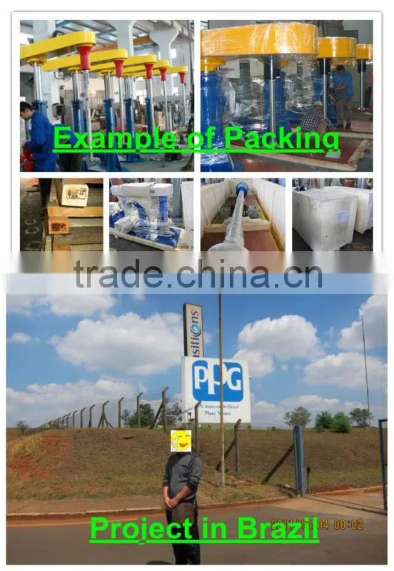 Double Shaft Paint Mixing Equipment