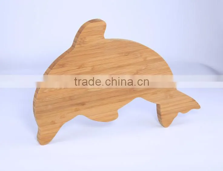 Animal bamboo cutting board for fruit