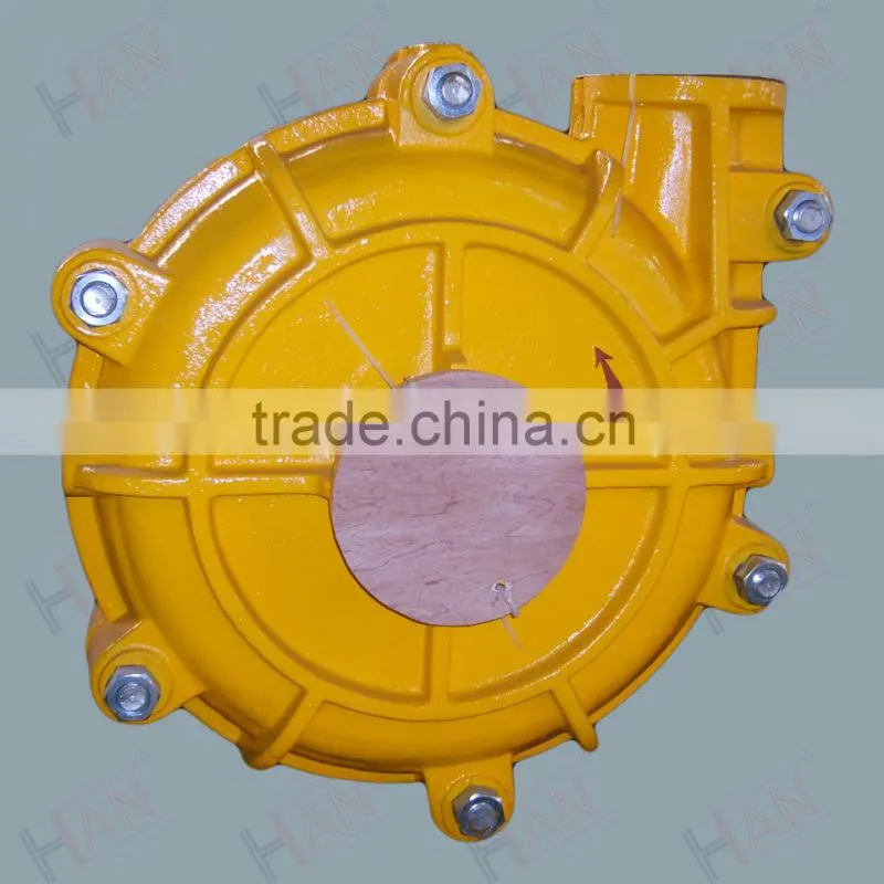rubber spare parts mining slurry pump
