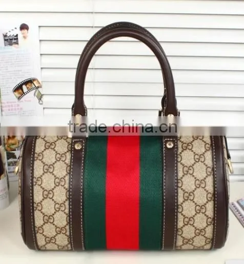 Fashion beautiful lady leather pillow handbags