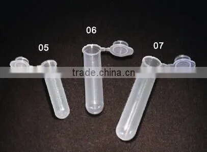 Hinged Lid With Conical Bottom Centrifuge Tube