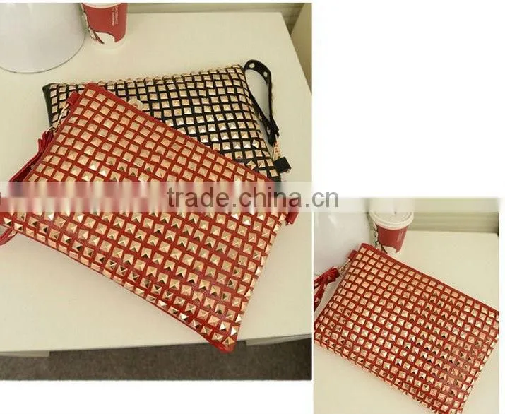 fahion 2013 dark white stone pattern handbags