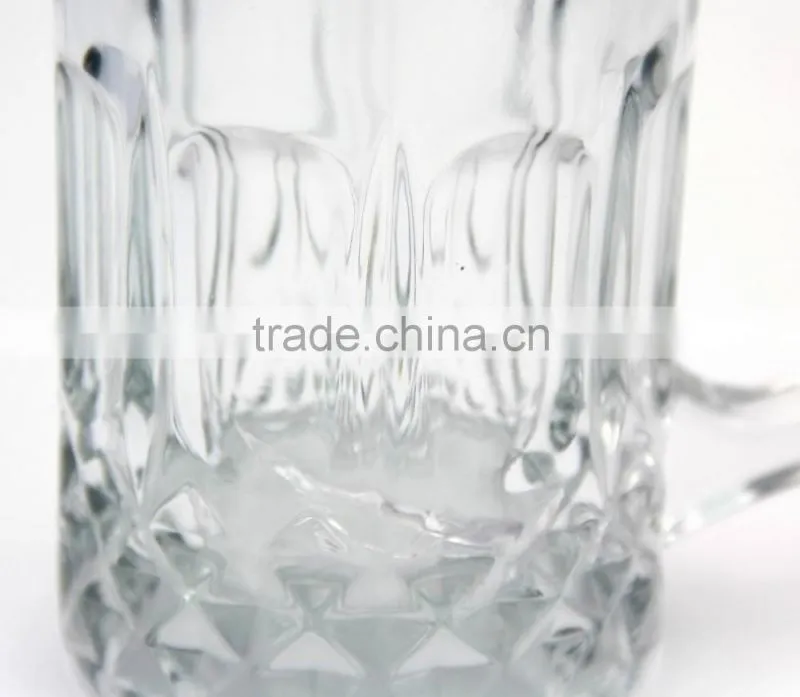 Western most popular empty beer drinking glass cup