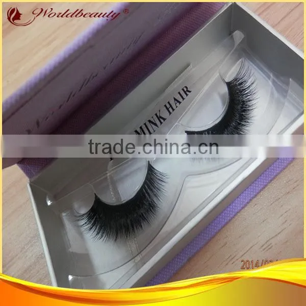 wholesale 2014 new style eyelash very natural,faux mink false eyelash