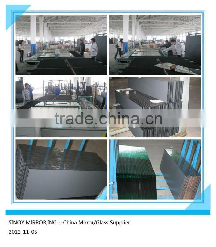 Shaped Mirror in round, oval, wave or other shapes, with different edge treatment