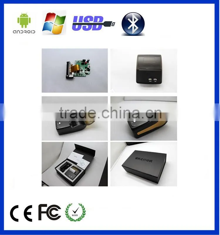 Wireless portable mobile bluetooth printer mini android thermal printer