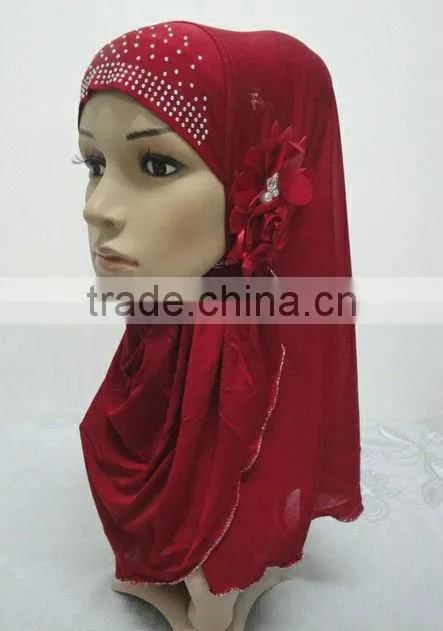 H172 latest flower muslim hijab,hijab scarf