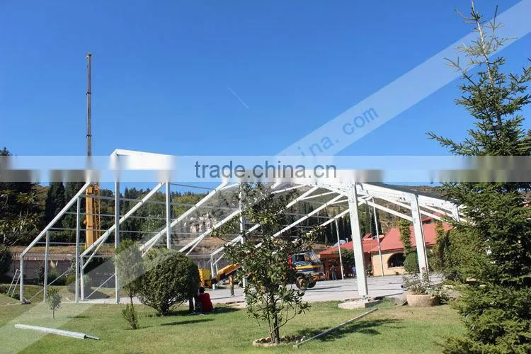 free standing party event tents with glass panels walls for sale