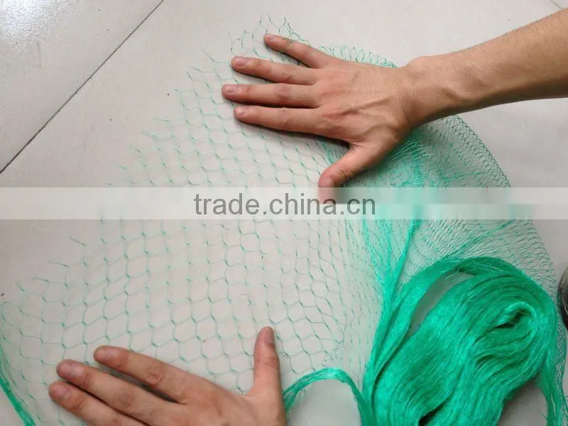 PP diamond plastic extruded net/black BOP net