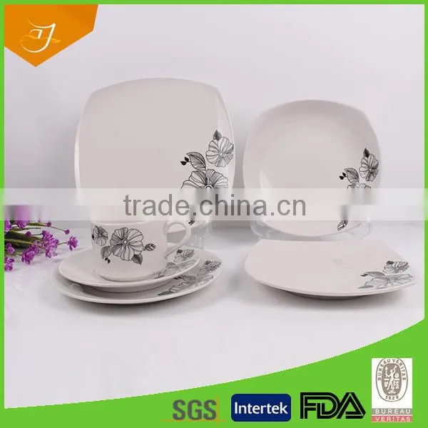 20pcs Round Shape Ceramic Dinnerware,High Quality Porcelain Dinner Set