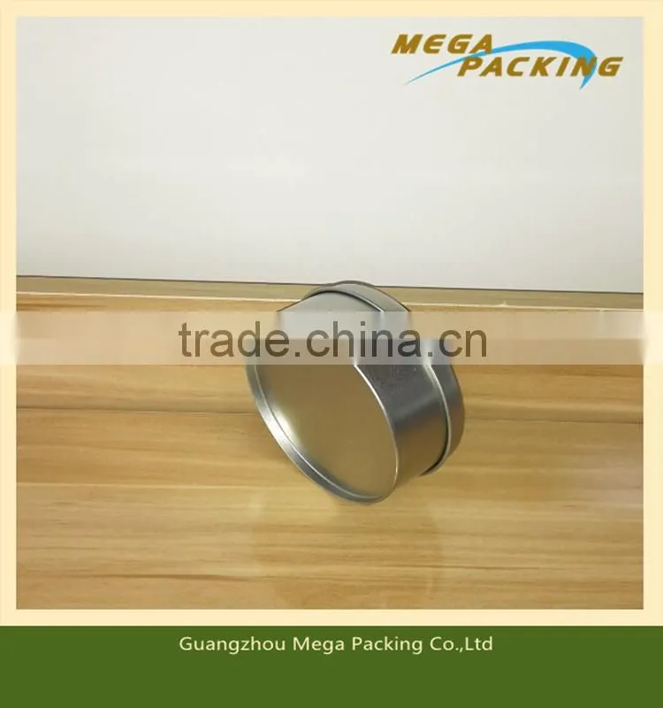 Hot sale 8 OZ stock round candle tin can,candle tin box