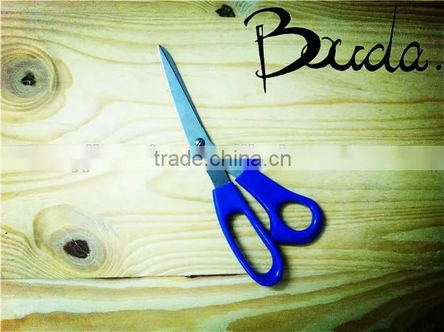 7" Hot sale good quality household scissors with plastic handle BD-S1665