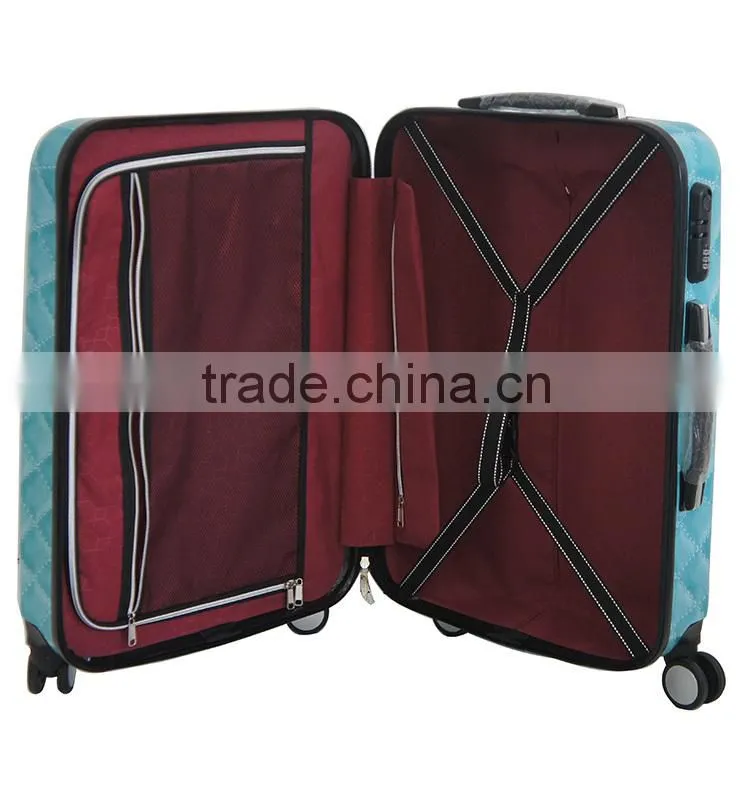 ABS Trolley Luggage for Business and Travel PC Trolley Set 20'' 24'' 28''