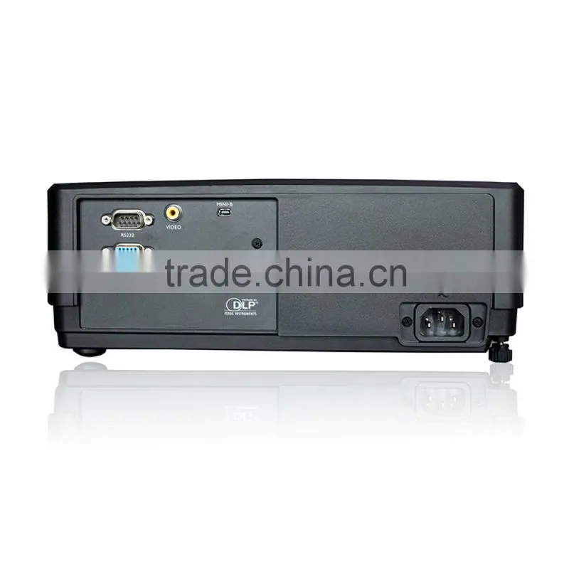 3600 ANSI Lumens DLP High Definition Mini Projector Home Theater Projector 1080p Supported for Party Movie Business Education