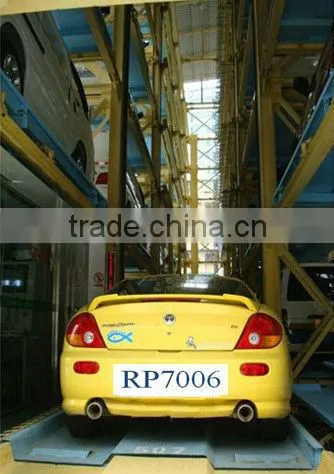 Smart multi level car elevator parking system