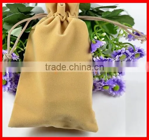 Jewelry Pouches Drawstring Velvet Pouches