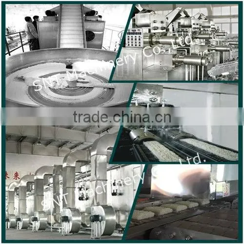 Automatic Instant Rice Noodle Production Line/Industrial Instant Rice Noodle Machine