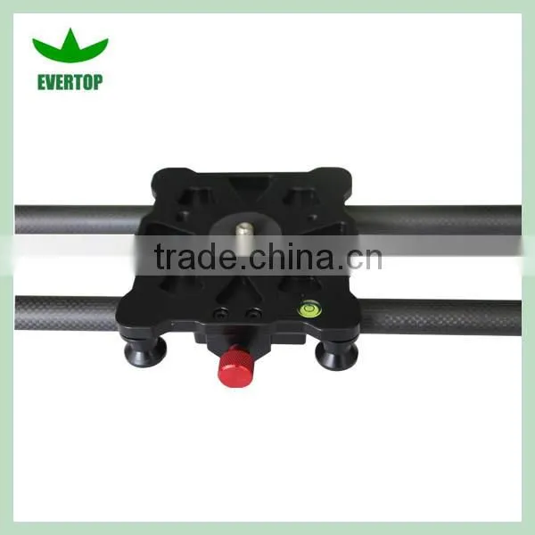 New Pro Carbon Fiber Portable 80cm Black DSLR Camera Slider Dolly, DSLR Stabilizer, Slider Camera for Video