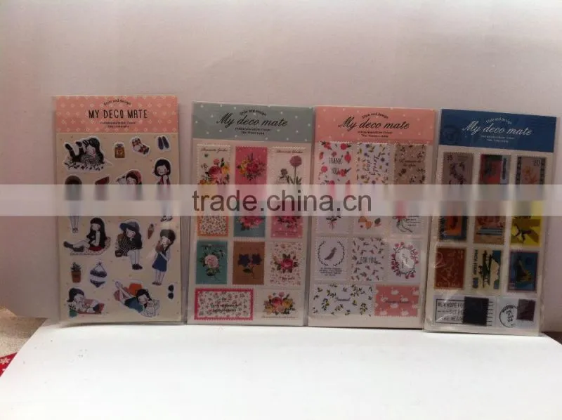 High Quality custom Die Cut felt sticker